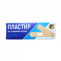Набір пластирів на тканинній основі Furman 19x72 мм 10 шт.