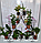 Піраміда-1, підставка для квітів на 13 чаш, фото 3