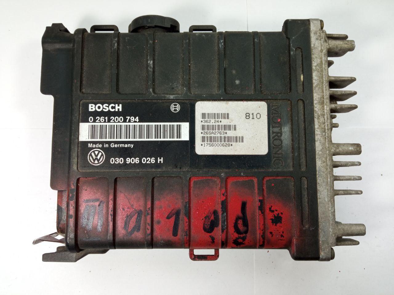 Електронний блок керування Volkswagen Polo Bosch 0 261 200 794 / 0261200794 / 030 906 026 H / 030906026H