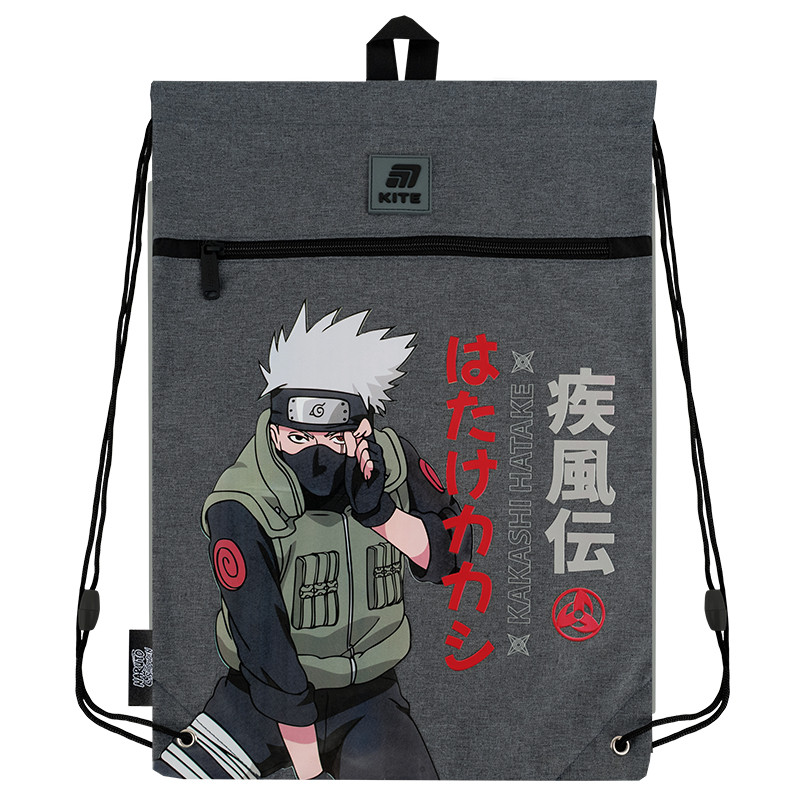 Сумка для взуття Kite Naruto Shippuden NR25-601M-1   46х33   сірий