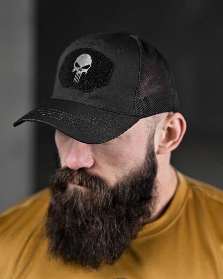Бейсболка chastener black