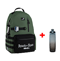 Рюкзак Kite Education teens Attack on Titan Season AT25-949L + пляшка в подарунок