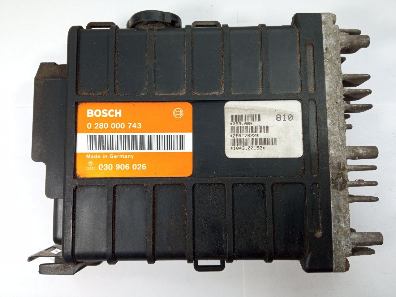 Електронний блок керування Audi / Volkswagen Polo Bosch 0 280 000 743 / 0280000743 / 030 906 026 / 030906026