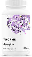 Thorne Research Ginseng Plus / Екстракт женьшеню з грибом левова грива 60 капсул