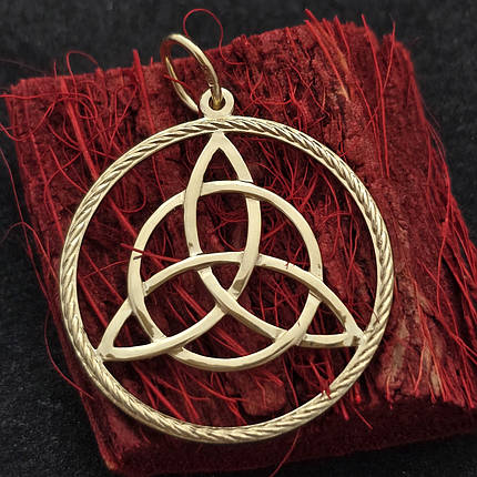 Триглав, Триксель Ажур кулон оберіг амулет, фото 1