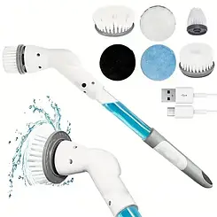 Електрична щітка для чищення та прибирання USB 8 в 1 Cleaning brush AND 1-33 Jw