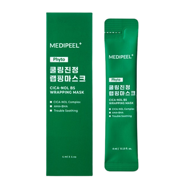 Маска-плівка для обличчя із заспокійливим ефектом Medi-Peel Phyto Cica-Nol B5 Wrapping Mask 4 мл
