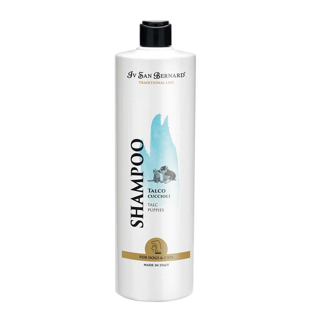 Шампунь Iv San Bernard Talc для кошенят і цуценят, з тальком, не дратує очі , 1л.