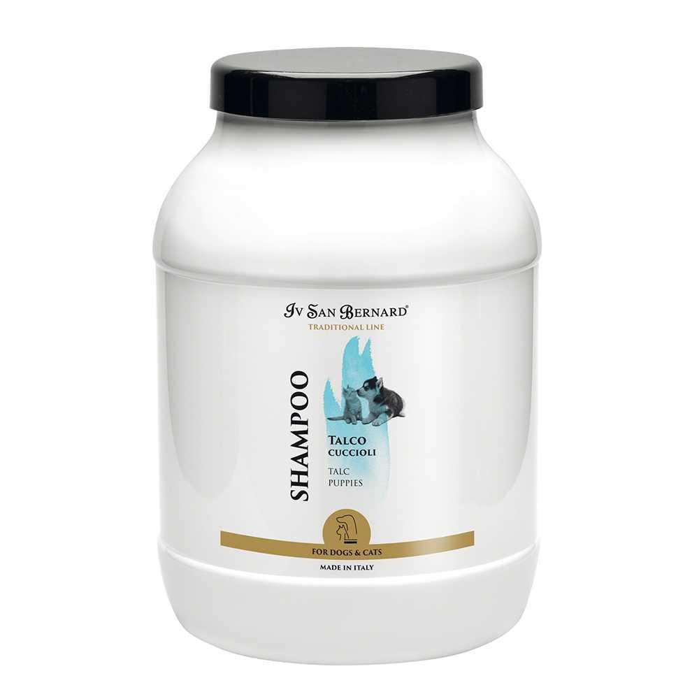 Шампунь Iv San Bernard Talc для кошенят і цуценят, з тальком, не дратує очі , 3л.
