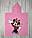 Пляжне пончо дитяче 60x120 Disney Minnie Mouse для дівчинки бавовняне Туреччина, фото 3