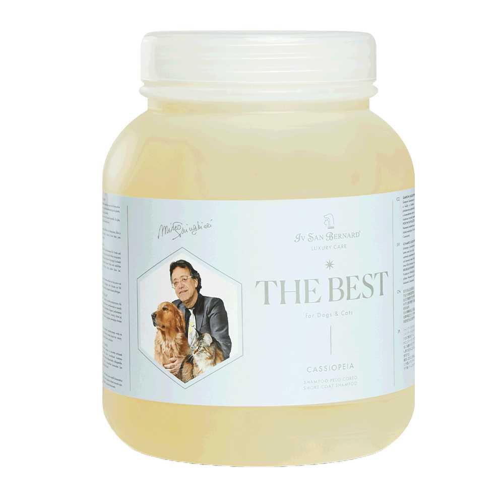 Шампунь Iv San Bernard CASSIOPEIA SHORT, для короткої шерсті з екстрактом акації 2500 ml.