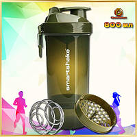Шейкер спортивний для води та спортивного харчування SmartShake Original2GO 600ml Army Green