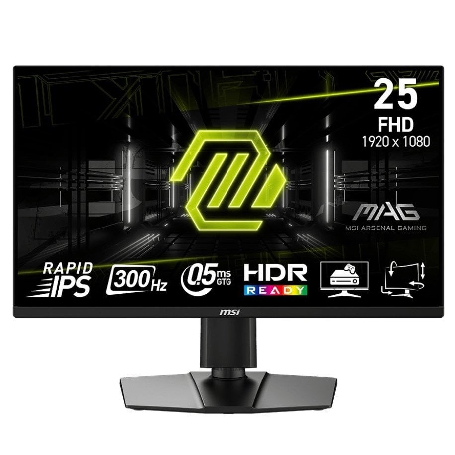Монітор MSI 24.5" MAG 255PXF IPS Black 300Hz, фото 1