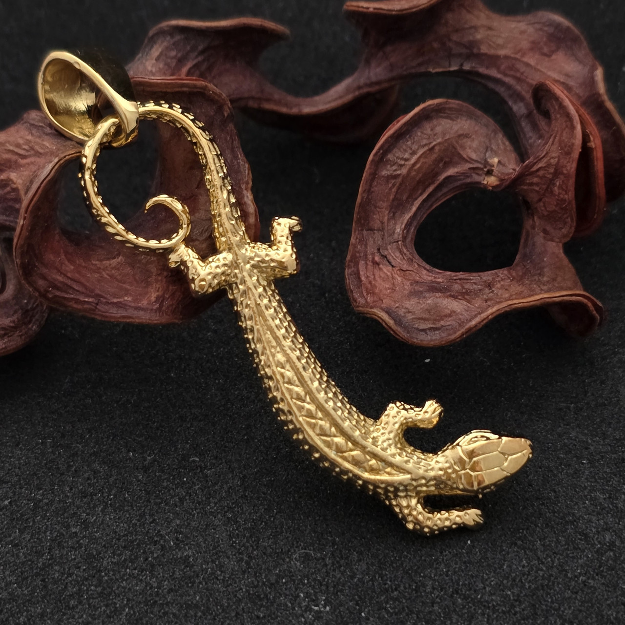 Ящірка, Саламандра, Ящер, Кулон, Підвіска, Талісман