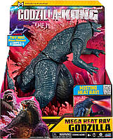Фігурка Godzilla 33 см з ефектом теплового променя та диханням Godzilla x Kong від Playmates Toys (35584)