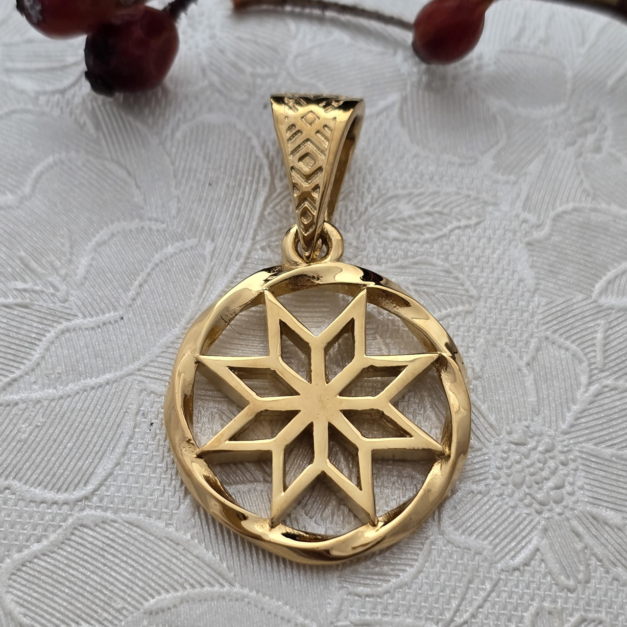 Алатир кулон, підвіс, амулет, оберіг, талісман