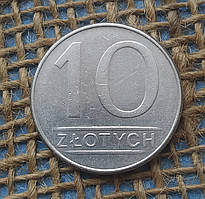 10 злотих 1987 року. Польща