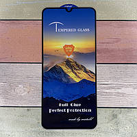 Захисне скло для Xiaomi Redmi 9C Full Glue, антистатичне, повнорозмірне