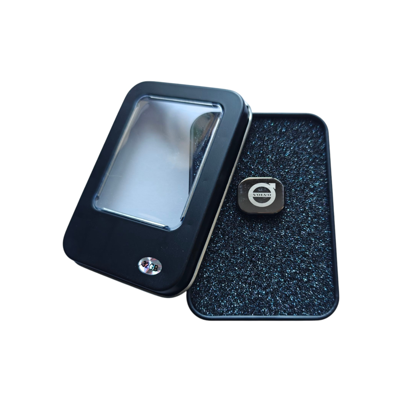 Флешка з логотипом авто Volvo, 32 ГБ, уцінка, потертість, фото 1