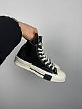 Жіночі кеди Converse Drkstar Hi Black White A00130C, фото 7