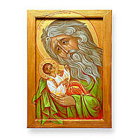 Писана ікона "Симеон Богоприйменець", 24 х 34 см