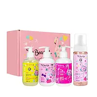 Бокс детский "Фламинго" 4 товара в коробке Top beauty, возраст 3+