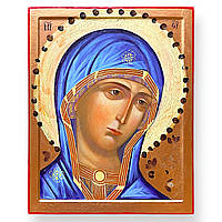 Писана ікона "Пресвята Богородиця", 40 х 50 см, на дереві
