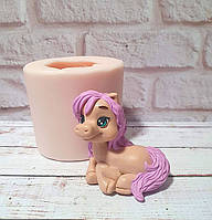 Силіконова форма для мила "Конячка Карамелька"