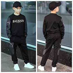 Трендовий спортивний костюм "Balmain, розміри на зріст 140-164
