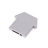 Змінна металева табличка будинок для записної книжки, фото 2