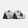 Жіночі Кросівки New Balance 327 White Grey Black / Нью Беланс 327 Білі з Сірим та Чорним, фото 8