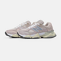 Жіночі Кросівки New Balance 9060 Pink Beige / Нью Беланс 9060 Рожеві з Бежевим, фото 5