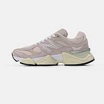 Жіночі Кросівки New Balance 9060 Pink Beige / Нью Беланс 9060 Рожеві з Бежевим, фото 4