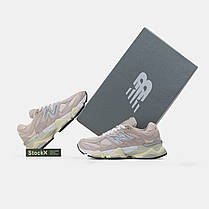 Жіночі Кросівки New Balance 9060 Pink Beige / Нью Беланс 9060 Рожеві з Бежевим, фото 6