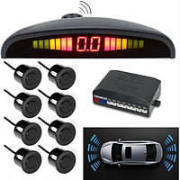 Парктроник (парковочный радар) Assistant Parking Sensor, 8 черных датчиков 5016_web