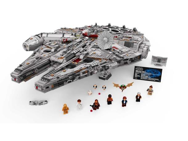 Конструктор LEGO Star Wars Сокіл Тисячоліття Millennium Falcon 7541 деталь (75192)