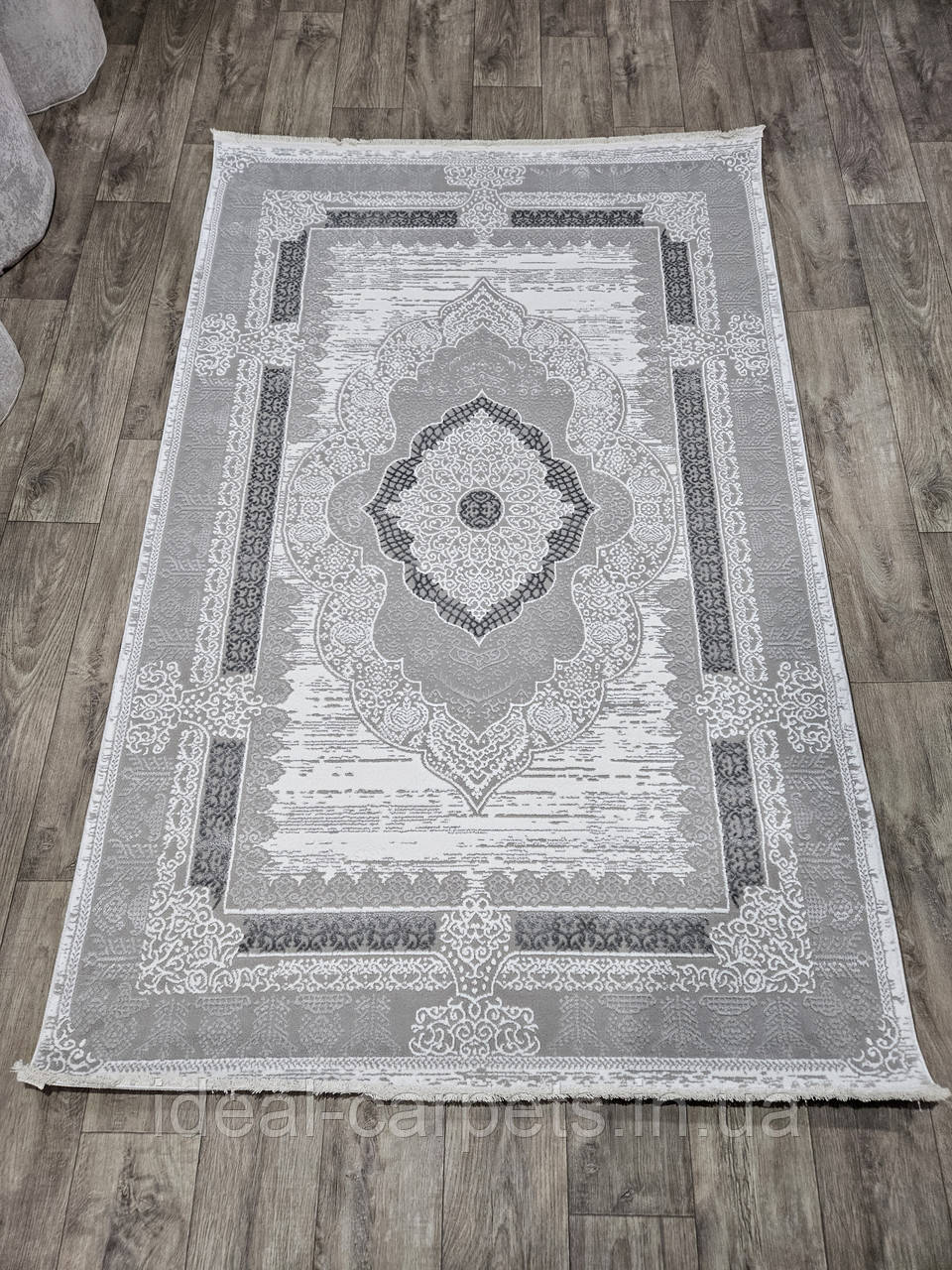 Килим Vista 1.5*2.3м Класичний 0818 Сірий, фото 1