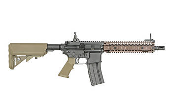 Штурмова гвинтівка Daniel Defense MK18 Gas Rifle – Tan [EMG] [Golden Eagle] (для страйкболу), фото 3