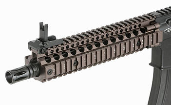 Штурмова гвинтівка Daniel Defense MK18 Gas Rifle – Tan [EMG] [Golden Eagle] (для страйкболу), фото 6