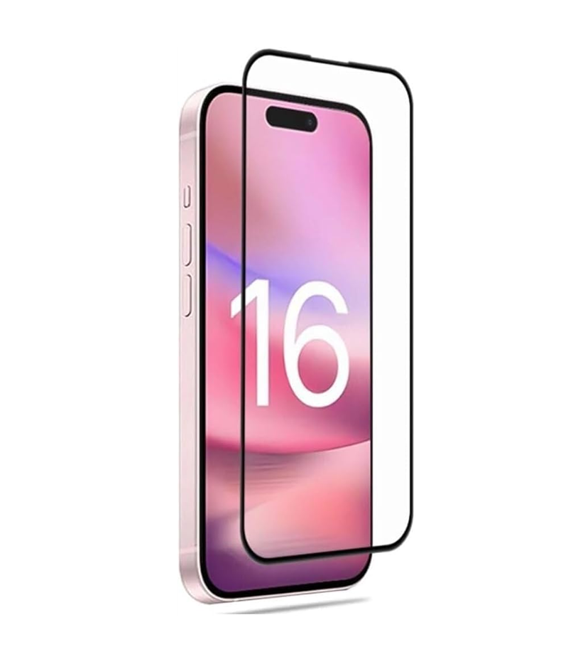 Захисне скло Mocolo 5D Full Glue для Apple iPhone 16 Black (0.33 мм)