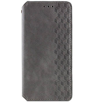 Чохол-книжка Rubic Leather для Samsung Galaxy A15 Grey