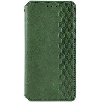 Чохол-книжка Rubic Leather для Samsung Galaxy M15/F15 5G Green