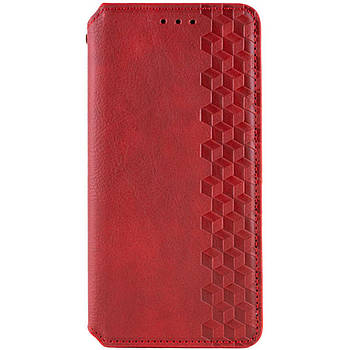 Чохол-книжка Rubic Leather для Samsung Galaxy M15/F15 5G Red