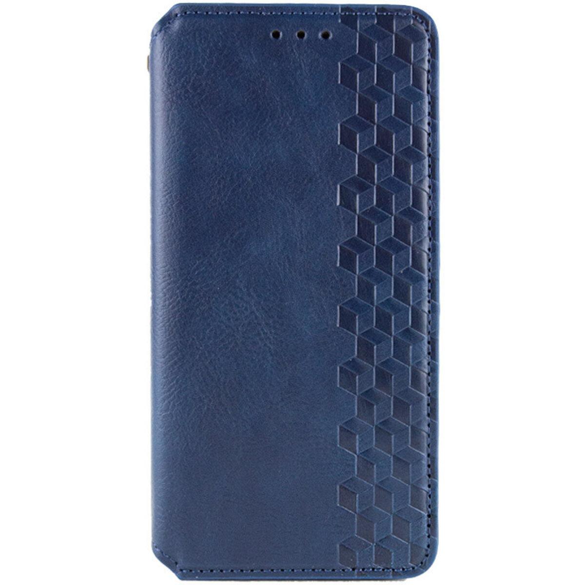 Чохол-книжка Rubic Leather для Xiaomi Redmi Note 13 Pro 4G Blue