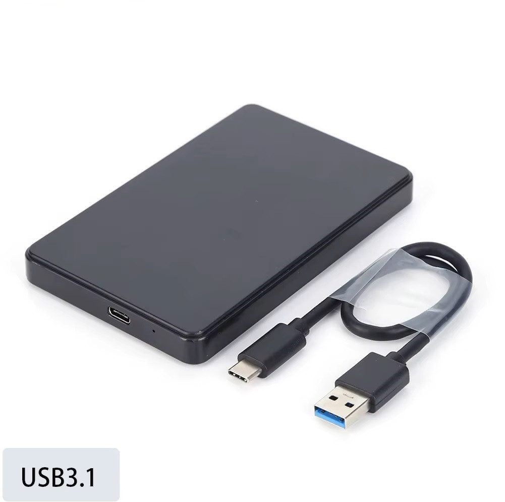 Кейс для жорсткого диска HDD/SSD 2.5 SATA USB-Type-C - USB-A.