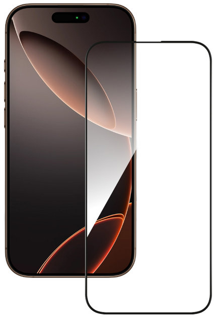 Захисне скло Mocolo 5D Full Glue для Apple iPhone 16 Pro Black (0.33 мм)