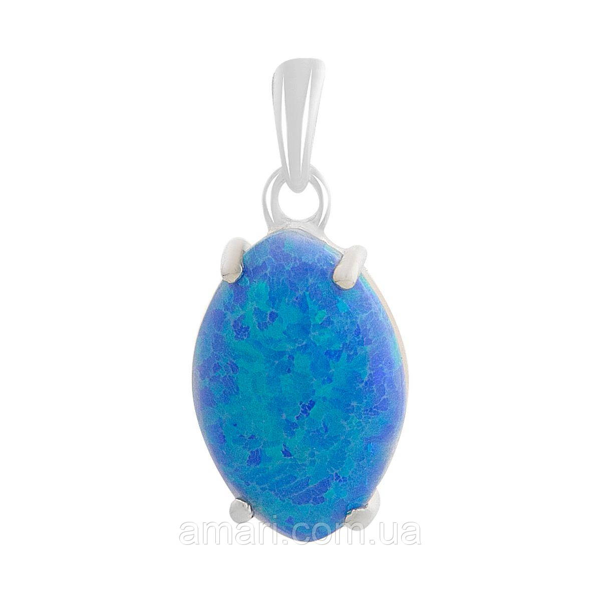 Срібна підвіска Komilfo з опалом 2.175ct (2170204)