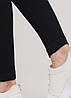 Легінси жіночі в рубчик з пуш-ап LEGGINGS RIB 18865 L-XL чорні код ID 5055481, фото 6