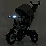 Велосипед 3-х колісний з батьківською ручкою TURBOTRIKE, фото 9