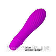 Вібратор невеликого розміру з 10 режимами вібрації Pretty Love Solomon Purple – потужне задоволення у компактному розмірі!, фото 5
